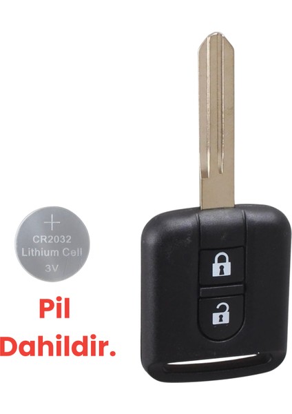 Nissan Almera Cabster Micra Navara Pathfinder X-Trail Primera Uzaktan Kumanda Kabı Anahtar Kılıfı