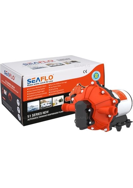 Hidrafor Pompası 18.9 Lt. / Dak 24 V 60 Psi