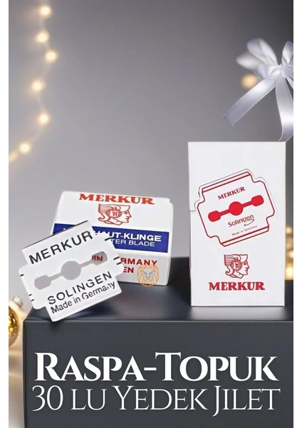 Raspa Topuk Jileti 30 Lu Paket