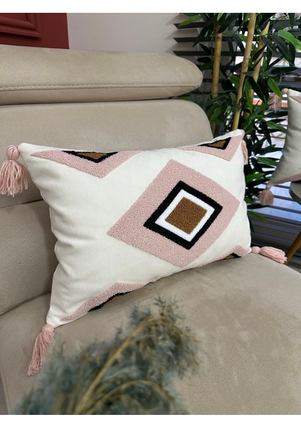 Punch Nakışlı Kırlent Kılıfı modelleri