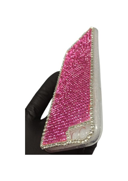 iPhone 6 Kristal Taşlı Telefon Kılıfı Şeffaf Pembe fiyatları