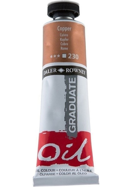 Graduate Yağlı Boya 38 ml 230 Copper