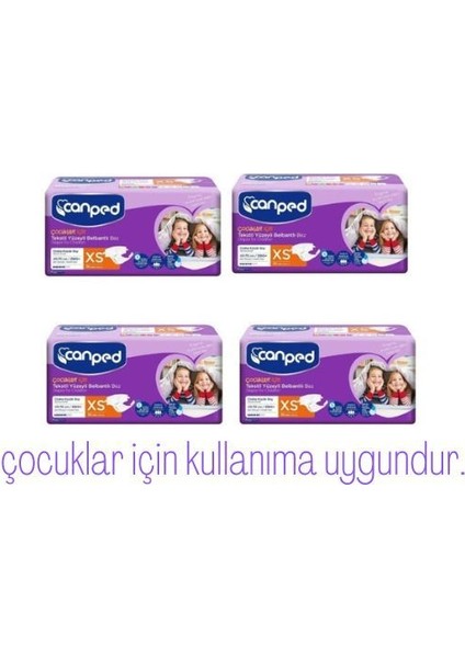 XS Bel Bantlı Hasta Bezi 120 Adet