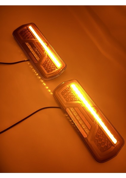 Çerkez Neon Stop LED Lamba -Yeni Ürün- Sağ-Sol 12V-24V modelleri