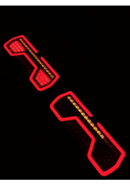 Çerkez Neon Stop LED Lamba -Yeni Ürün- Sağ-Sol 12V-24V fırsatları