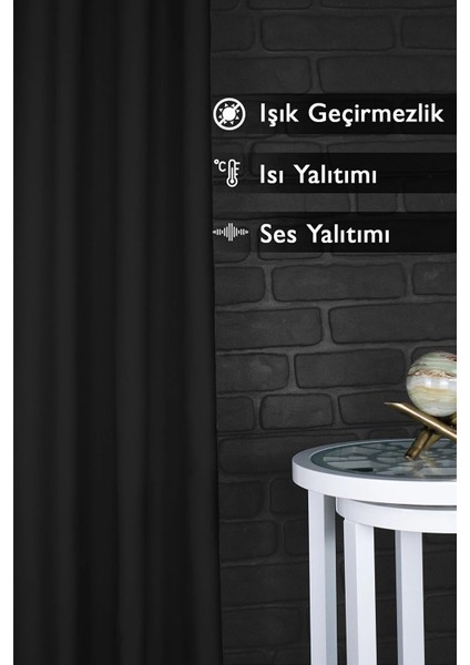 Blackout Işık Geçirmez Fon Perde Siyah Pilesiz Karartma Güneşlik modelleri