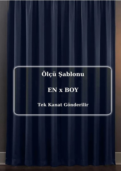 Blackout Işık Geçirmez Fon Perde Lacivert Pilesiz Karartma Güneşlik fiyatları