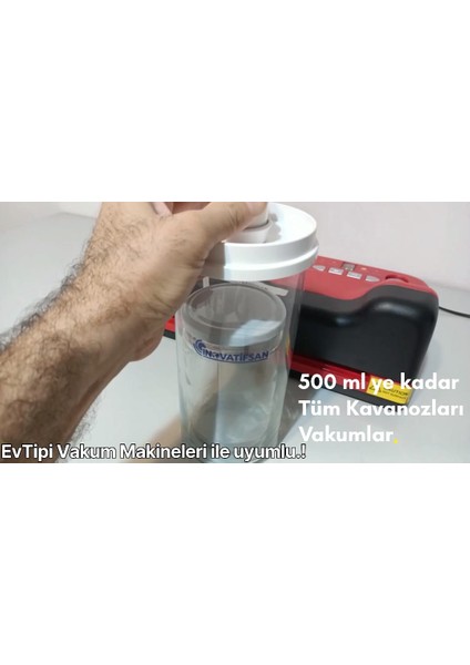 Vakum Makinesi Kavanoz Vakumlama Haznesi modelleri