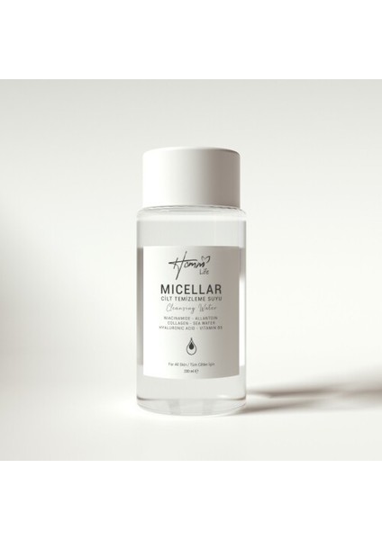 Homm Life Miceller Cilt Temizleme Suyu 200 ml