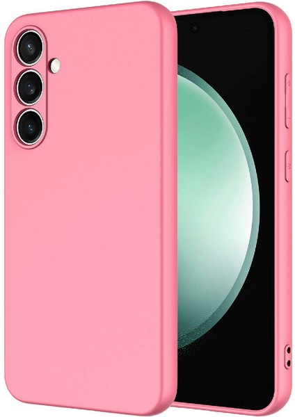 Samsung Galaxy S23 Fe Kılıf Mara Lansman Silikon Mat Soft Kamera Korumalı Pembe fiyatları