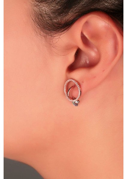 925 Ayar Gümüş Trend Küpe SKU2042