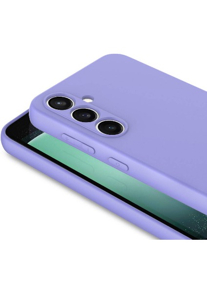 Samsung Galaxy S23 Fe Kılıf Mara Lansman Silikon Mat Soft Kamera Korumalı Siyah