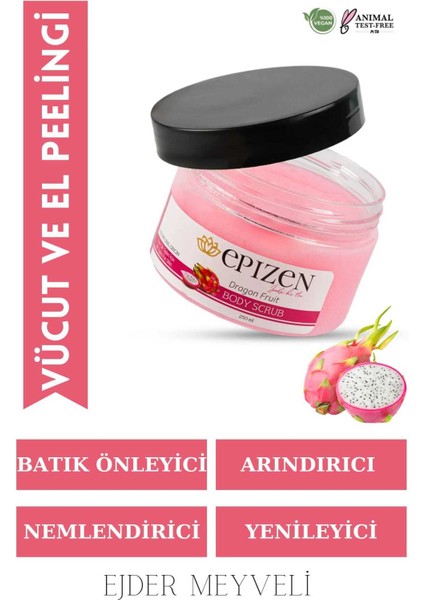 Ejder Meyveli El ve Vücut Peeling Besleyici Arındırıcı Batık Giderici fiyatları