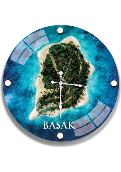 Başak Cam Saat - 40 cm