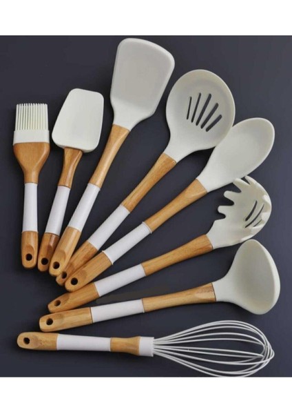 Chef Silikon 8 Parça Servis Takımı