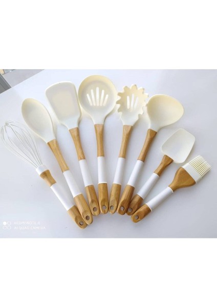 Chef Silikon 8 Parça Servis Takımı