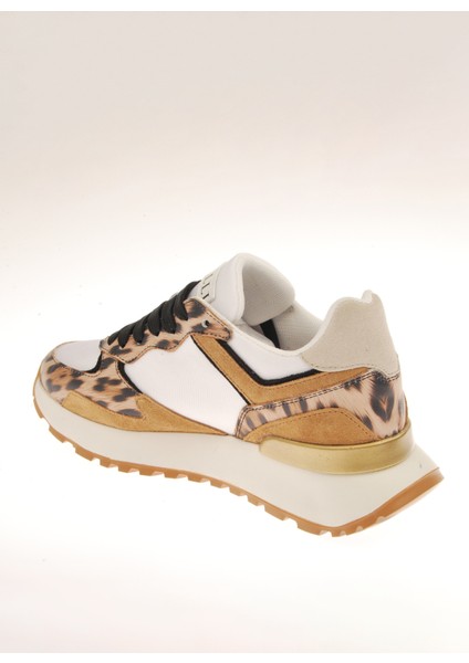 Çok Renkli Kadın Deri Sneaker 18616A indirimleri