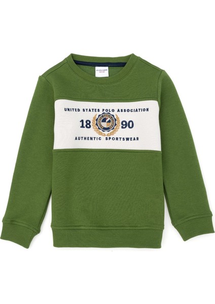 Erkek Yeşil Sweatshırt Dutsekıds