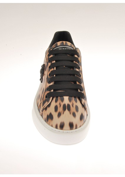 Çok Renkli Kadın Deri Sneaker 20612A modelleri