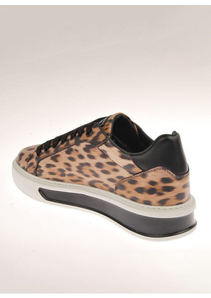 Çok Renkli Kadın Deri Sneaker 20612A indirimleri