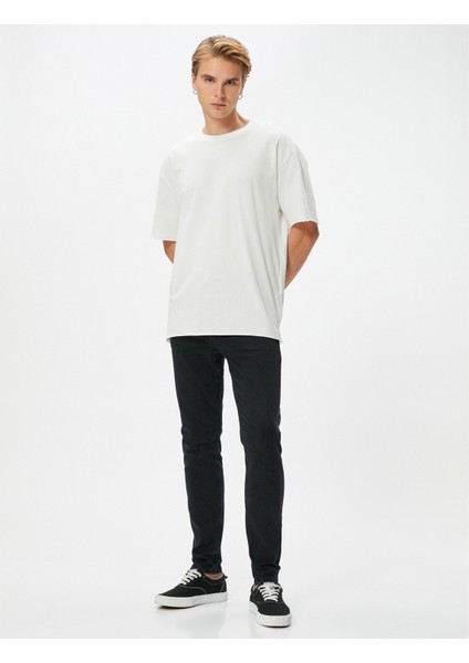 Skinny Fit Kot Pantolon - Michael Jean