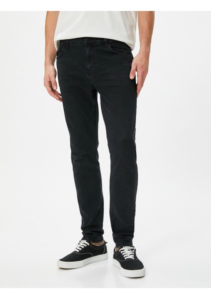 Skinny Fit Kot Pantolon - Michael Jean