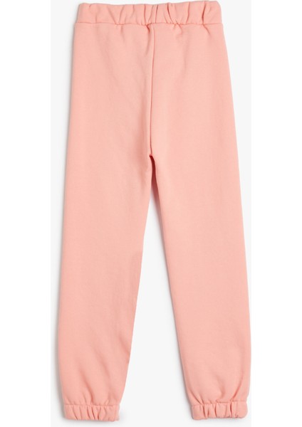 Basic Jogger Eşofman Altı Nervürlü Beli Lastikli Cepli