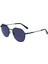 Ckj 23201S 400 55 Unisex Lacivet Metal Geometrik Güneş Gözlüğü 1