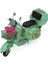 Dekoratif Metal Scooter Sepetli 5