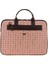 Monogram Pembe/kahve Laptop & Evrak Çantası RH09 Business-Mn 1