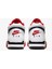 Air Flight Legacy Mens Leather Sneaker Bilekli Hakiki Deri Spor Ayakkabı Kırmızı Beyaz 2