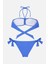 3890 Mavi Kız Çocuk Bikini Takımı 2
