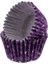 Depposıte Cupcake Kalıbı Pet Kapsül Kek KALIBI48X34 mm - 100 Adet Kar Desenli Mor 2