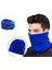 Mavi Renkli Bere Terletmez Kumaşlı Polar Bere Boyunluk 27,9 x 24,4 cm 1