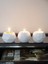 Tealight Beton Mumluk 3 Lü Set, Dekoratif Hediyelik Ham Beyaz 5