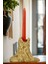 Şamdan Mumluk Dekoratif Mumluk Tealight Mumluk Model 2 Altın Renk 2