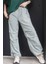 Mint Yeşili Paraşüt Jogger Kadın Pantolon MG1726 1