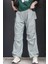 Mint Yeşili Paraşüt Jogger Kadın Pantolon MG1726 2