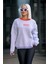 Lila Oversize Kadın Kazak MG1251 1