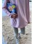Pudra Basic Bisiklet Yaka Kadın Sweatshirt MG1676 5