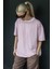 Pembe Çizgili Bisiklet Yaka Tişört MG1656 1