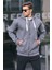 Füme Kapüşonlu Regular Fit Erkek Sweatshirt 6140 1