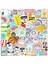 25'li Su Geçirmez Opak Sticker Seri : 18 5