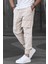 Bej Kargo Cep Erkek Jogger Pantolon 6812 1