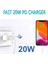 Ab Fişi 20W Hızlı Şarj Pd USB C Şarj Cihazı Apple iPhone 13 12 11 Pro Max Samsung Xiaomi Güç Adaptörü Abd Ab Au Ingiltere Tak Pd Tip C Por (Yurt Dışından) 2