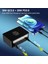 Au Tak Siyah 100W AS818PF 100W Çoklu USB Şarj Istasyonu Hub Qc3.0 Pd Hızlı Şarj Adaptörü Telefon USB C Şarj Cihazı Kablosuz Şarj Cihazı iPhone 13 12 x Xiaomi (Yurt Dışından) 2