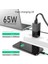 Ab 2 Bağlantı Noktalı 3 Bağlantı Noktalı Gan Mini USB C Güç Adaptörü PD65W/45W/25W/18W Qc3.0/pps C Tipi Dizüstü Bilgisayarlar Için Şarj IPHONE14/13 Por/11/se Not 10/S20/S10 (Yurt Dışından) 5