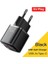 Ab Siyah 01 Essager 20 W Gan Pd USB C Şarj Cihazı iPhone 14 13 12 11 Pro Max Mini Se Telefon Qc 3.0 Pd 3.0 USB Tip C iPad Için Hızlı Şarj (Yurt Dışından) 1