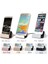Android Için Gül Altın USB Kaide Veri Şarj Cihazı Dock Standı Istasyonu Şarj iphone 8 7 Xr Xs Masaüstü Cradle Samsung Xiaomi Yerleştirme Ladestation (Yurt Dışından) 2