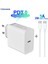 65W Ingiltere USB C Güç Adaptörü Pd/qc3.0 65W/60W/45W/30W/18W 15V Type-C Duvar Şarj Cihazı Dizüstü Bilgisayarlar/macbook/ipad/iphone/samsung (C-C Kablo 2m) (Yurt Dışından) 1